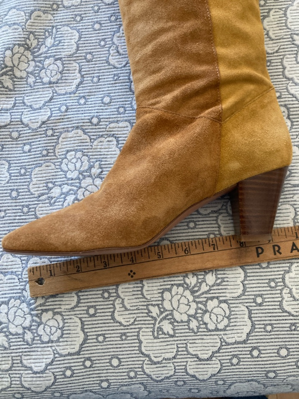 Ba&sh knee high two tones suede boots - Picture 9 of 16